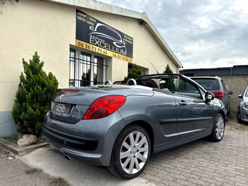PEUGEOT 207 CC FELINE 1.6 VTI 16V GARANTIE 12 MOIS PIECES ET MAIN D'OEUVRE