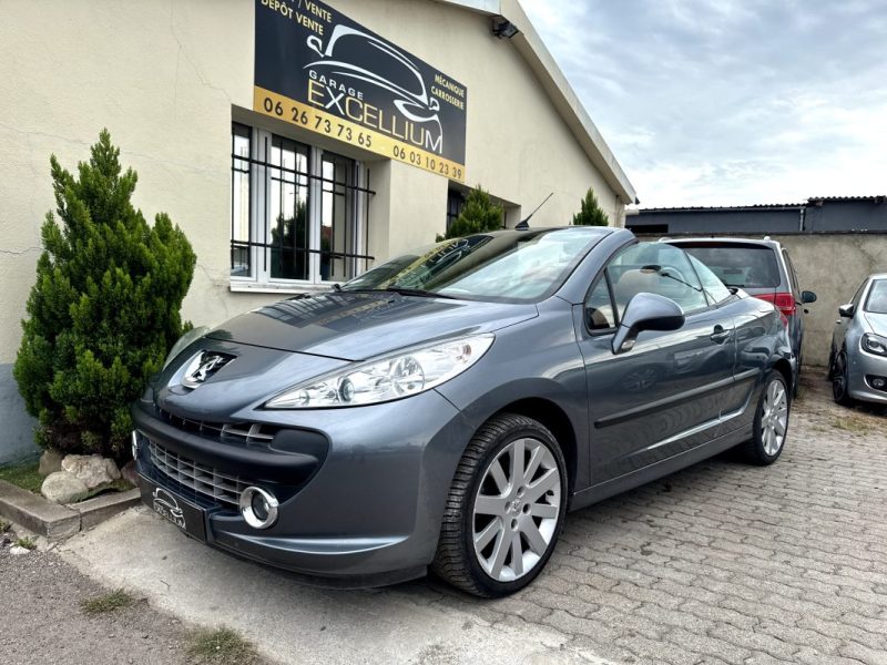 PEUGEOT 207 CC FELINE 1.6 VTI 16V GARANTIE 12 MOIS PIECES ET MAIN D'OEUVRE