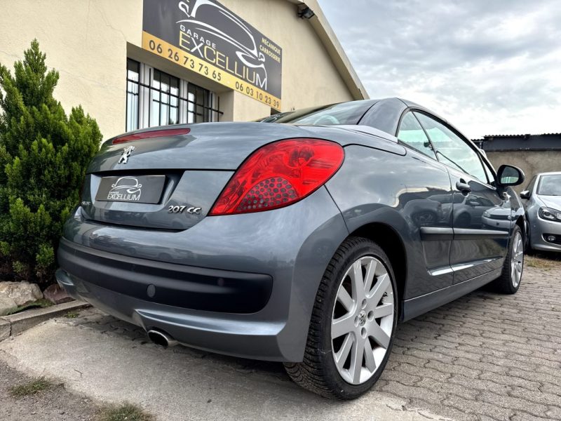 PEUGEOT 207 CC FELINE 1.6 VTI 16V GARANTIE 12 MOIS PIECES ET MAIN D'OEUVRE