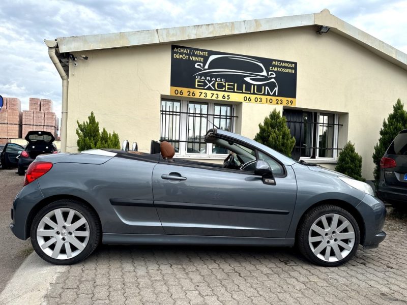 PEUGEOT 207 CC FELINE 1.6 VTI 16V GARANTIE 12 MOIS PIECES ET MAIN D'OEUVRE