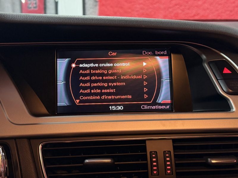 🟢 Audi A4 3.2 V6 FSI Quattro 265 cv Cuir Régulateur Gps Sièges Chauffants Sport Caméra Bang Olufsen