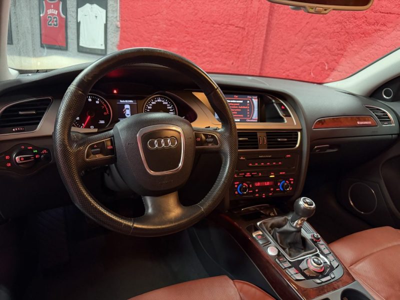 🟢 Audi A4 3.2 V6 FSI Quattro 265 cv Cuir Régulateur Gps Sièges Chauffants Sport Caméra Bang Olufsen