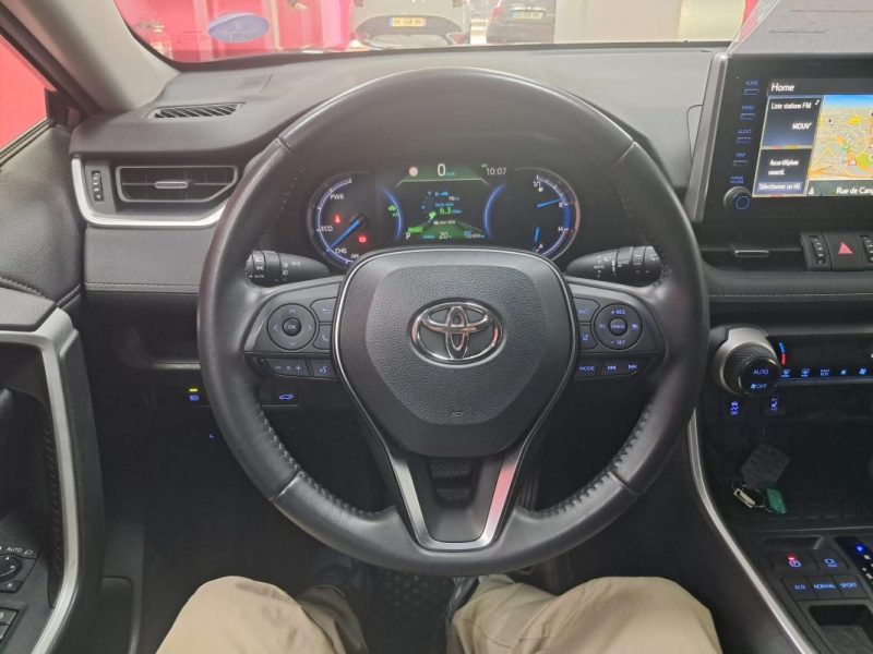 TOTOYA RAV4 SUV HYBRIDE 218cv DYNAMIC BUSINESS + CUIR/1 ERE MAIN/TVA RECUPERABLE