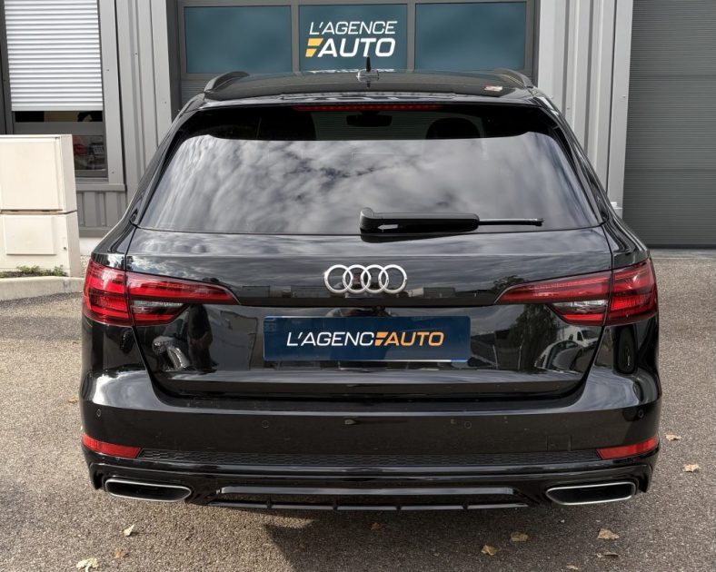 Audi A4 Break 40 TFSI 190 ch S Line S Tronic 2019 — 1ère main - 4 pneus neufs - CT vierge