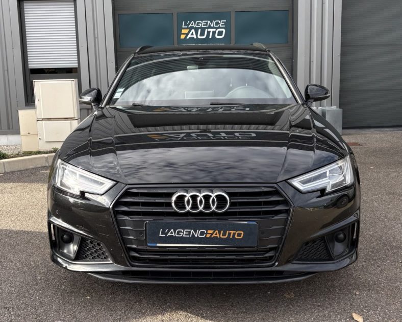 Audi A4 Break 40 TFSI 190 ch S Line S Tronic 2019 — 1ère main - 4 pneus neufs - CT vierge