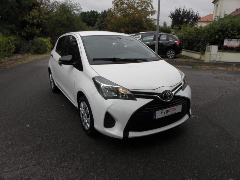Toyota Yaris III 1.0 VVT-I 70ch Active • 2ème main • Entretien Toyota