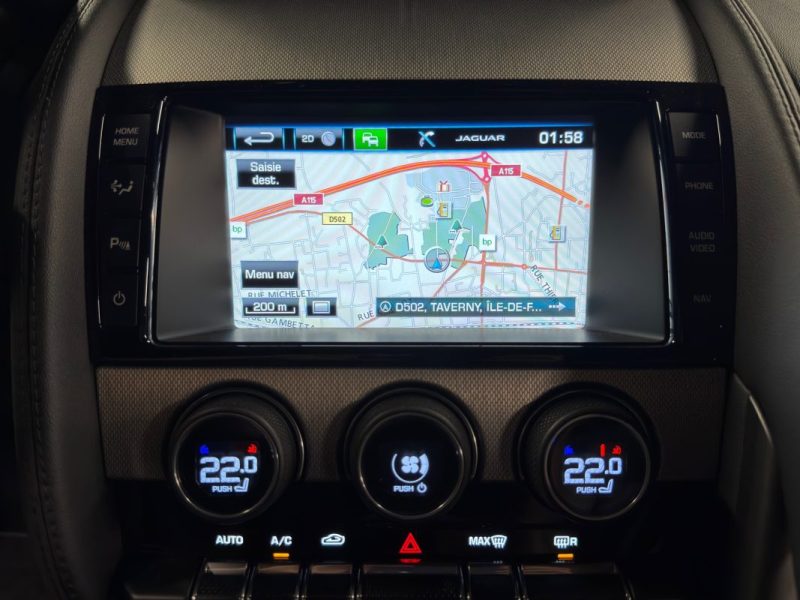 JAGUAR F-TYPE 3.0 V6 340 Cv BVA 8 - 13 700 KMS / KEYLESS / GPS TACTILE - GARANTIE 12 MOIS