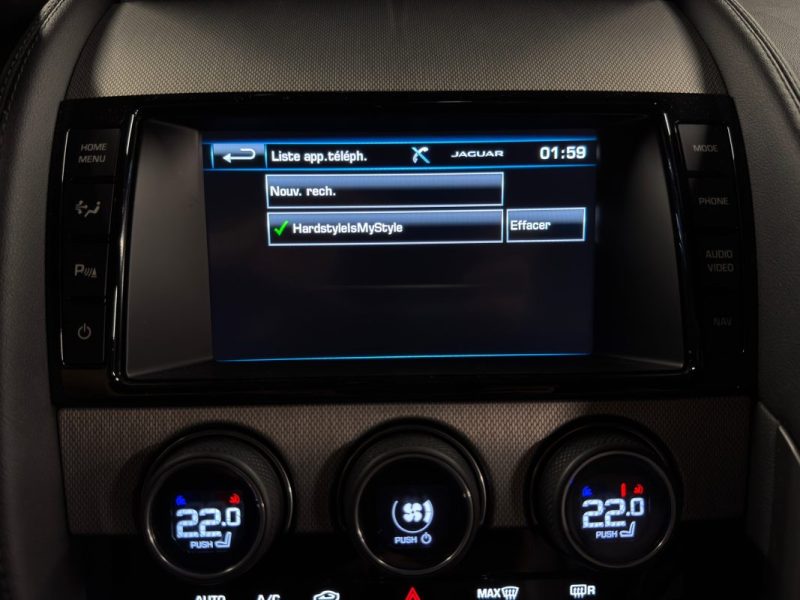 JAGUAR F-TYPE 3.0 V6 340 Cv BVA 8 - 13 700 KMS / KEYLESS / GPS TACTILE - GARANTIE 12 MOIS