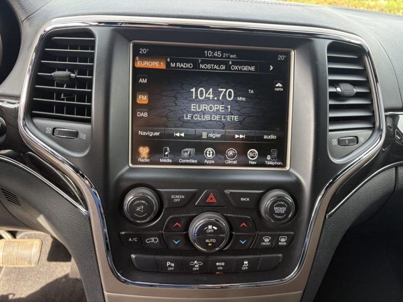 JEEP G.CHEROKE GRAND CHEROKEE 3.0 CRD V6 250 OVERLAND BA 2013