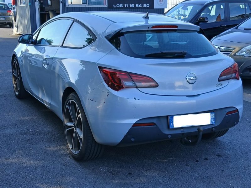 OPEL  ASTRA GTC  GTC 1.7 CDTI 110CV DIN ET 6 CV FISCAUX  2013