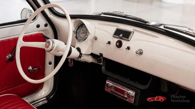 FIAT 500 – RESTAURATION COMPLÈTE | MOTEUR 126 652 CM³ | BOÎTE SYNCHRONISÉE
