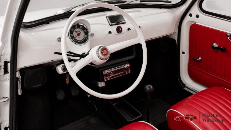 FIAT 500 – RESTAURATION COMPLÈTE | MOTEUR 126 652 CM³ | BOÎTE SYNCHRONISÉE