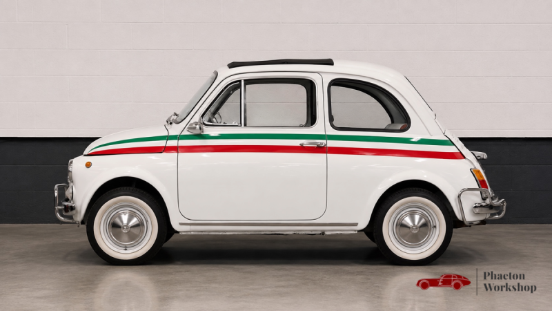 FIAT 500 – RESTAURATION COMPLÈTE | MOTEUR 126 652 CM³ | BOÎTE SYNCHRONISÉE