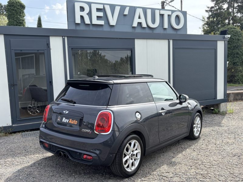 Mini Cooper S 192ch BVA Boite auto / Toit ouvrant / Bluetooth / Clim auto 141.000 km 08/2015