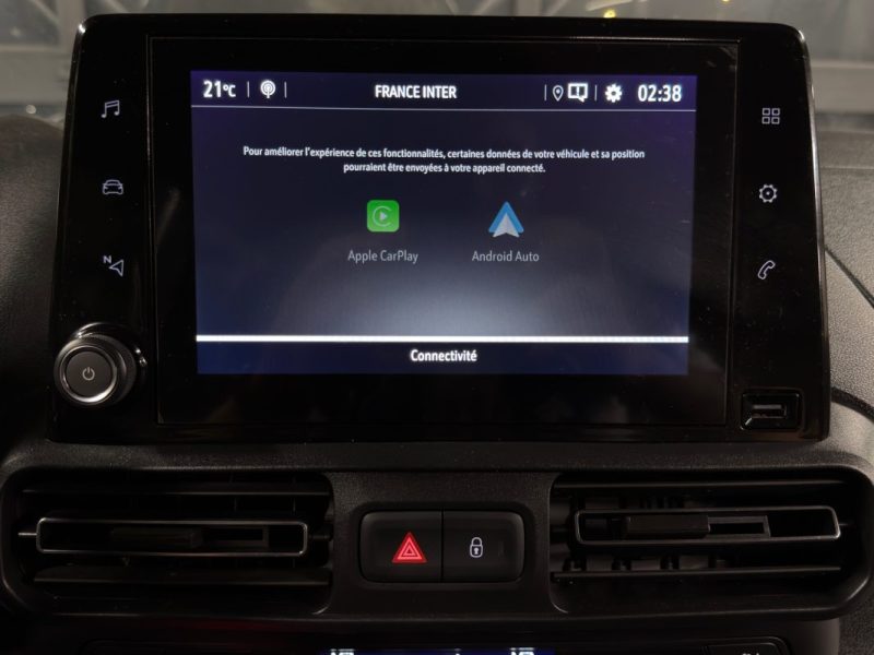 OPEL COMBO L1H1 1.5D 130 Cv BVM6 - 5 PLACES / APPLE & ANDROID / CAMERA - GARANTIE 12 MOIS