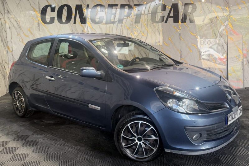 RENAULT CLIO 1.2 RIP CURL 2007 - 77 711Kms - Distrib ok - Parfait Etat - SUIVIT RENAULT 