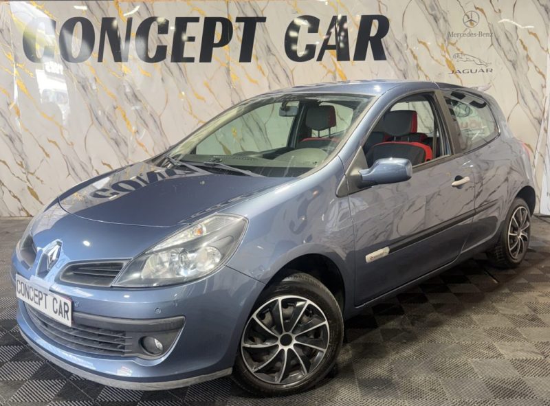 RENAULT CLIO 1.2 RIP CURL 2007 - 77 711Kms - Distrib ok - Parfait Etat - SUIVIT RENAULT 