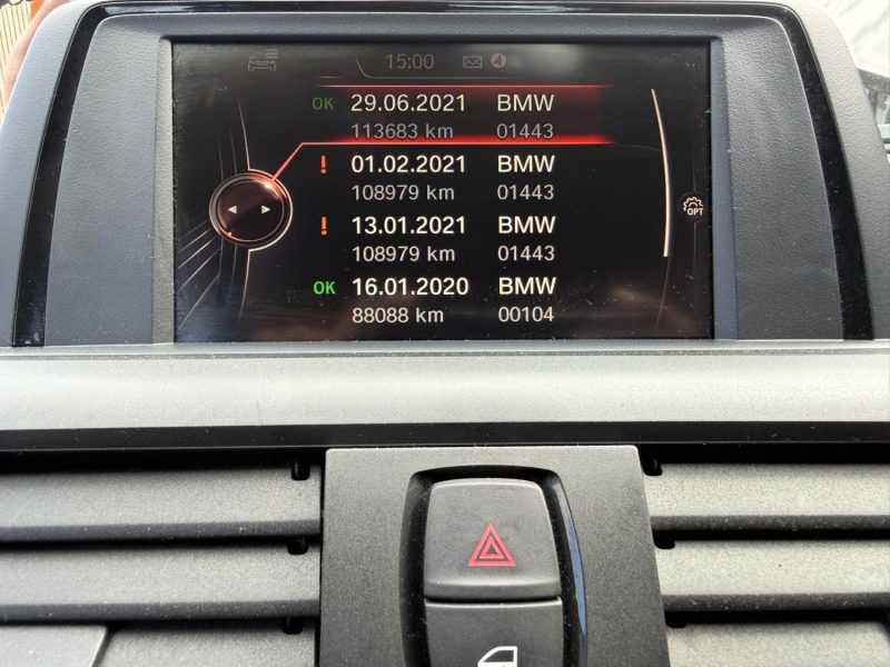 BMW Série 1 F20 Urban Blue 118i 1.6 i 136 cv 