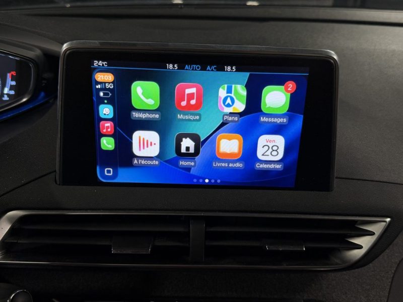 PEUGEOT 5008 II ALLURE 1.5 HDI 130 Cv 7 PLACES ATTELAGE APPLE & ANDROID CAMERA RECUL - GARANTIE 1 AN