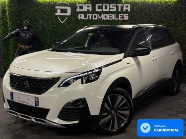 PEUGEOT 5008 II GT LINE 1.6 THP 180 Cv 1ERE MAIN 7 PLACES ATTELAGE INTERIEUR CUIR - GARANTIE 1 AN