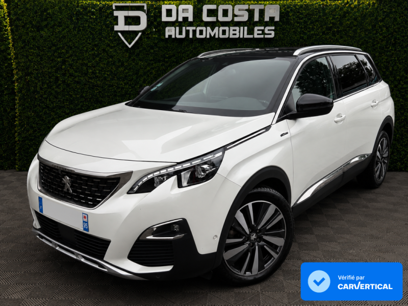 PEUGEOT 5008 II GT LINE 1.6 THP 180 Cv 1ERE MAIN 7 PLACES ATTELAGE INTERIEUR CUIR - GARANTIE 1 AN