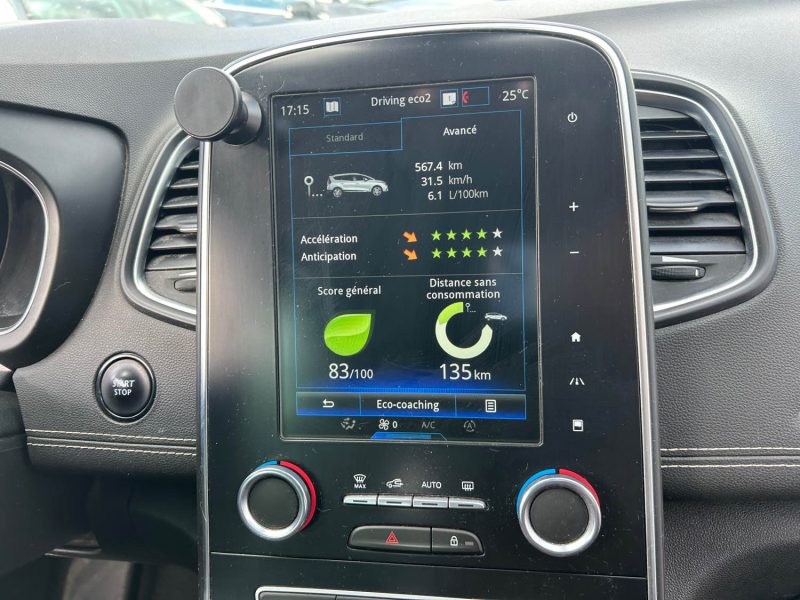 RENAULT Scénic Grand Scénic IV 1.5 dCi EDC7 110 cv Boîte auto