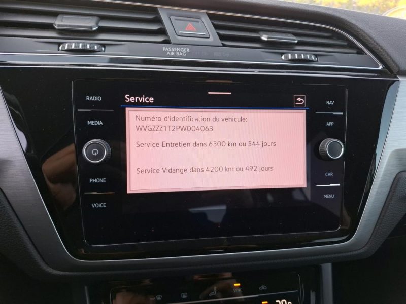 VW  TOURAN  2.0 150CP DSG  10/2022 7 PLACE 