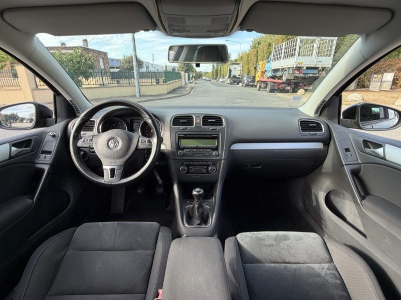 GOLF 6 2L TDI 110 CV CARAT Paiement 4X ou 10X Possible