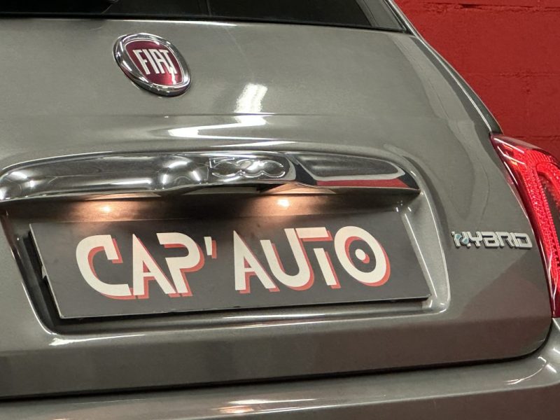 FIAT 500 1.0 HYBRIDE 70CV PACK CONFORT - 1ère Main - Excellent état -