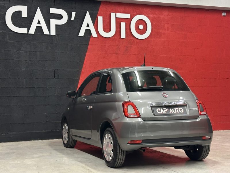 FIAT 500 1.0 HYBRIDE 70CV PACK CONFORT - 1ère Main - Excellent état -