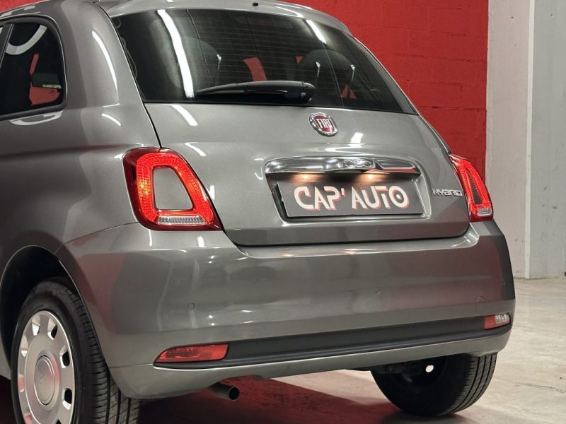FIAT 500 1.0 HYBRIDE 70CV PACK CONFORT - 1ère Main - Excellent état -