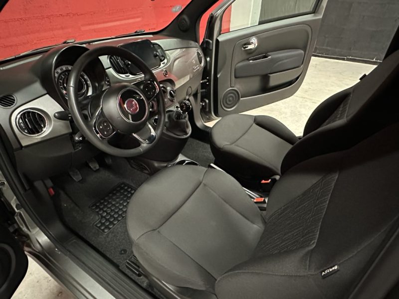 FIAT 500 1.0 HYBRIDE 70CV PACK CONFORT - 1ère Main - Excellent état -