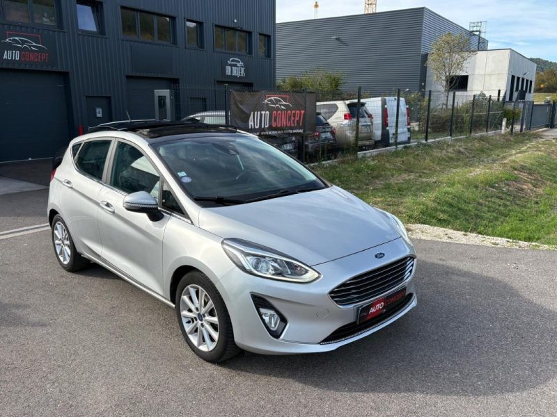 FORD FIESTA 7 1.0 12V 125ch S&S TURBO TITANIUM SONO BANG & OLUFSEN / TOIT OUVRANT 
