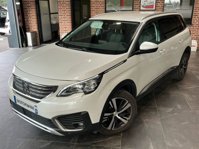 🚗 PEUGEOT 5008 II 1.5 BLUEHDI 130ch ⚙️ ALLURE 👨‍👩‍👧‍👦 7 Places 📷 Caméra de recul