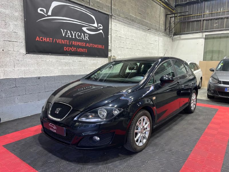 Seat Leon 1.6 TDI 105Ch, Style COPA E-Ecomotive, Entretien Complet chez SEAT, 2ème MAIN, Garantie