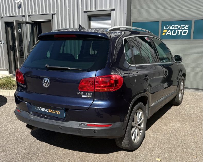 Volkswagen Tiguan 2.0 TDI 140 ch Lounge BlueMotion 2015 — ENTRETIEN COMPLET - RADARS Avant / Arrière