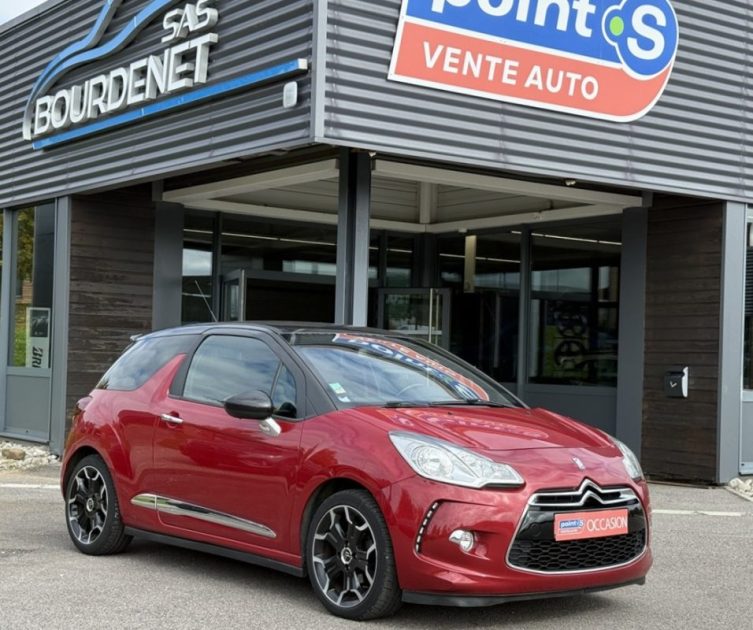 CITROËN DS3 SPORCHIC 115 CV DIESEL BV6 HAUT DE GAMME 2014