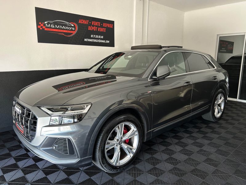 AUDI Q8 S-LINE 50 TDI 286 PROCHE DU NEUF
