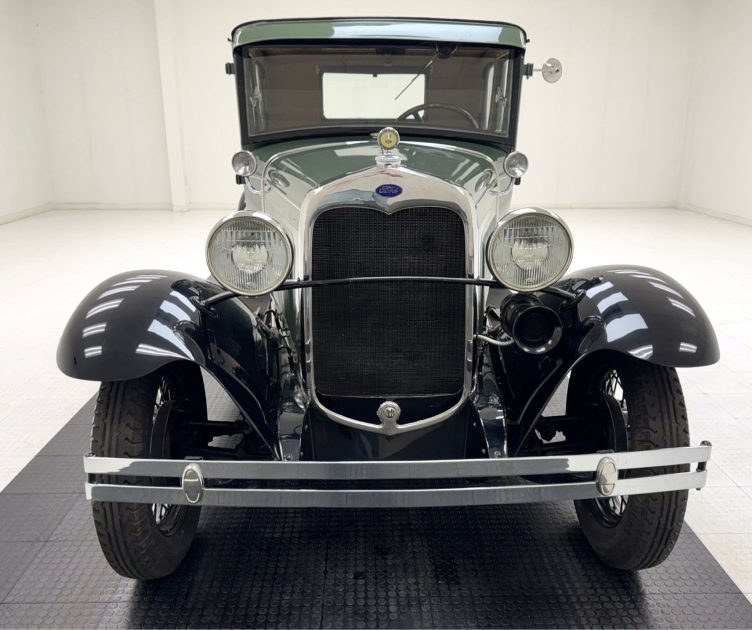 1930 Ford Model A Coupé Teinte d’époque Kewanee Green