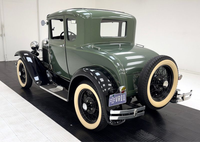 1930 Ford Model A Coupé Teinte d’époque Kewanee Green