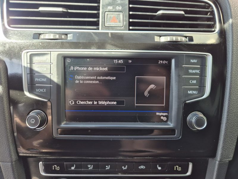 VOLKSWAGEN GOLF 7 2.0 TDI 184 GTD  2017