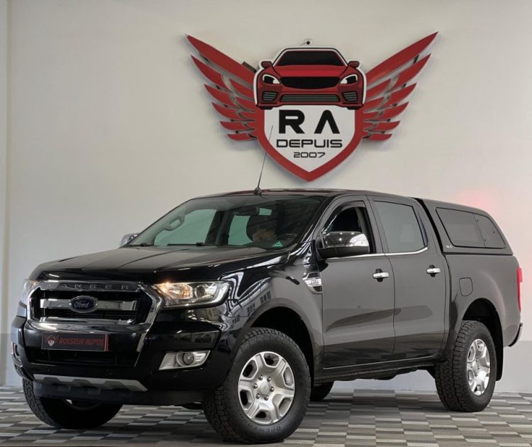FORD RANGER DOUBLE CABINE 3.2TDCI LIMITED 200CH 
