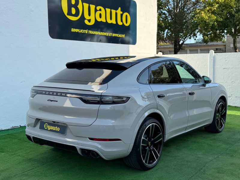PORSCHE CAYENNE 3.0 V6 462 CH E-HYBRID COUPE GRIS CRAIE GARANTIE 12 MOIS SUIVI COMPLET 