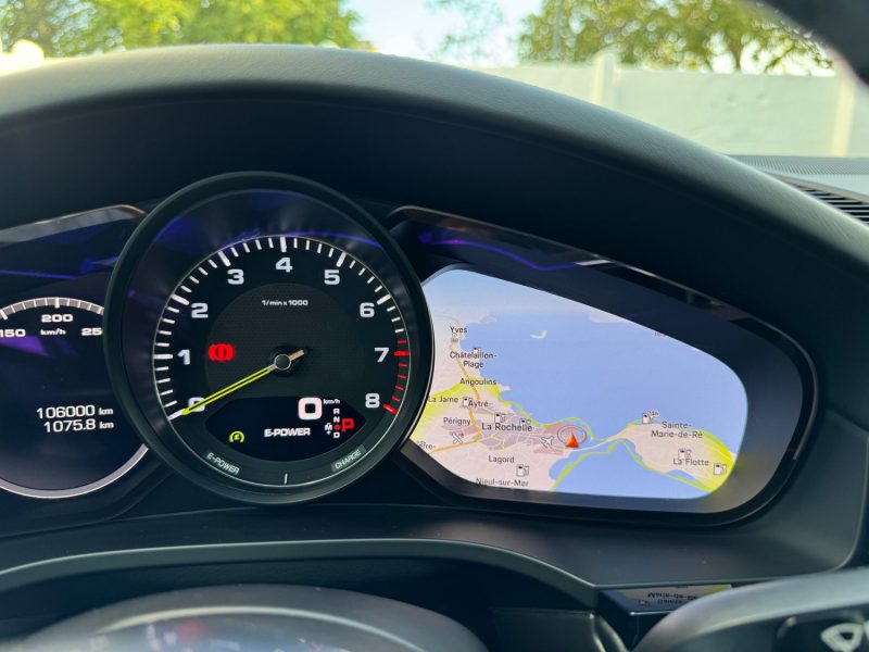 PORSCHE CAYENNE 3.0 V6 462 CH E-HYBRID COUPE GRIS CRAIE GARANTIE 12 MOIS SUIVI COMPLET 