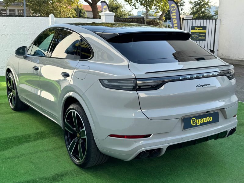 PORSCHE CAYENNE 3.0 V6 462 CH E-HYBRID COUPE GRIS CRAIE GARANTIE 12 MOIS SUIVI COMPLET 