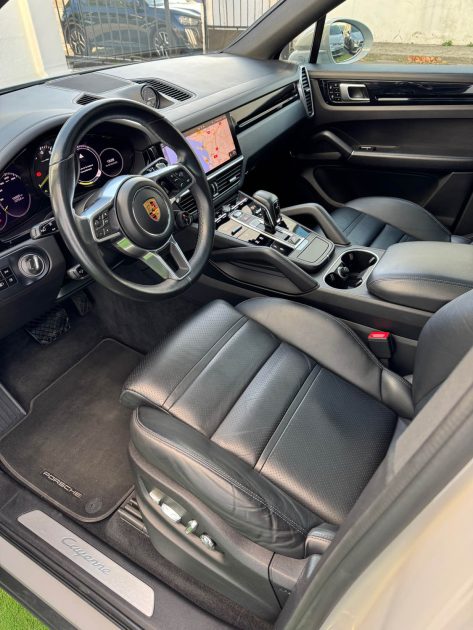 PORSCHE CAYENNE 3.0 V6 462 CH E-HYBRID COUPE GRIS CRAIE GARANTIE 12 MOIS SUIVI COMPLET 