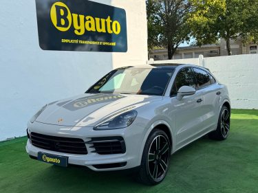 PORSCHE CAYENNE 3.0 V6 462 CH E-HYBRID COUPE GRIS CRAIE GARANTIE 12 MOIS SUIVI COMPLET 