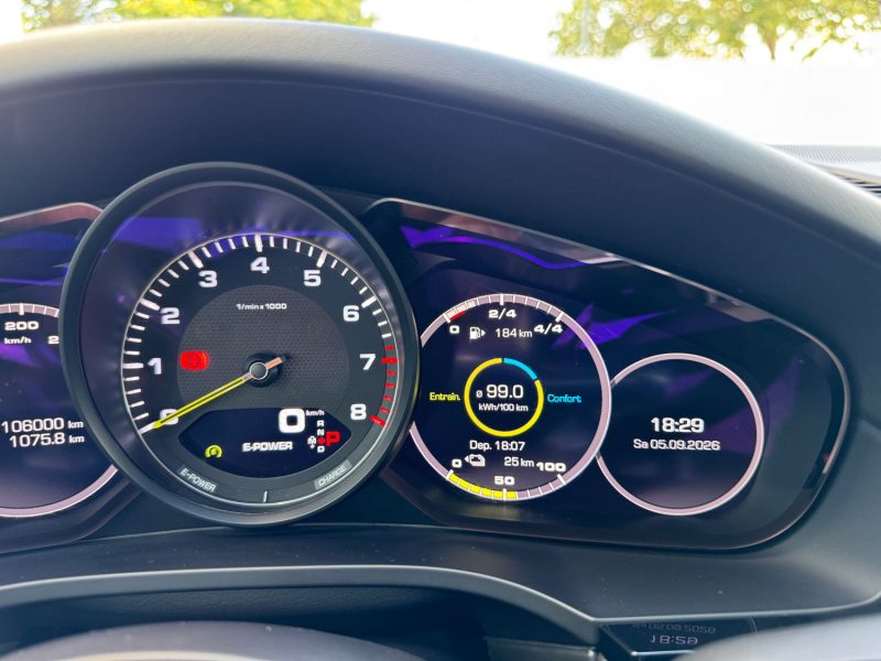 PORSCHE CAYENNE 3.0 V6 462 CH E-HYBRID COUPE GRIS CRAIE GARANTIE 12 MOIS SUIVI COMPLET 