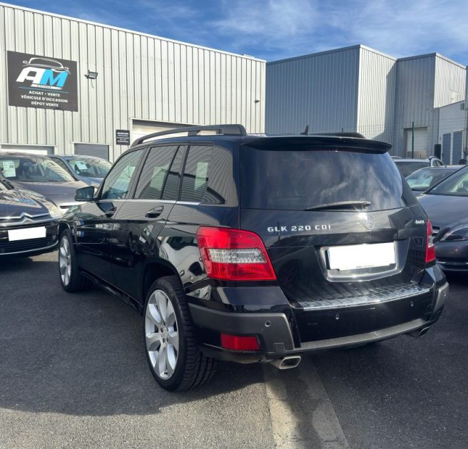 MERCEDES GLK 220 CDI 170CV 4 MATIC BLACK EDITION 2012 garantie