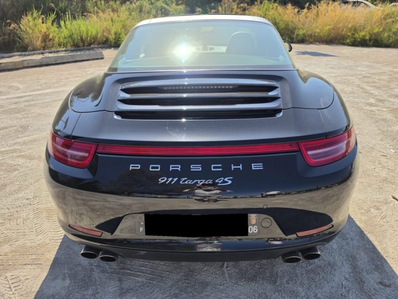PORSCHE 911 / 991 / Targa 4 S / 400 Ch / PDK / Flat 6 / Pack Chrono / Premiere Main FR / TVA